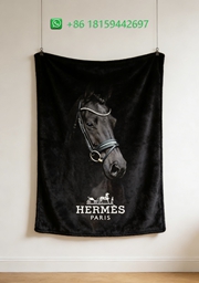 Hermes Throw Blankets